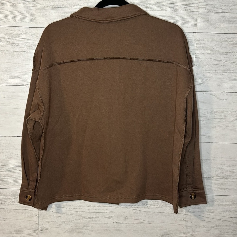 PinkMarco Button Up Jacket With Front Pockets | SIZE S - Picture 2 of 7
